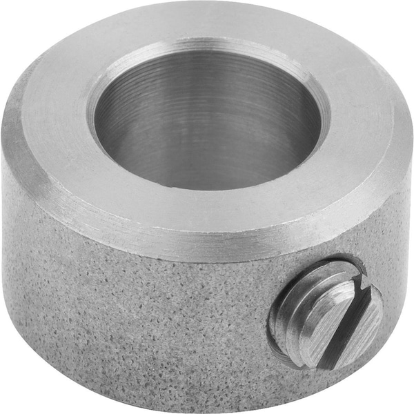 Shaft Collar DIN705, Form:A Grub Screw With Slot, Steel Bright 58X90, B=20